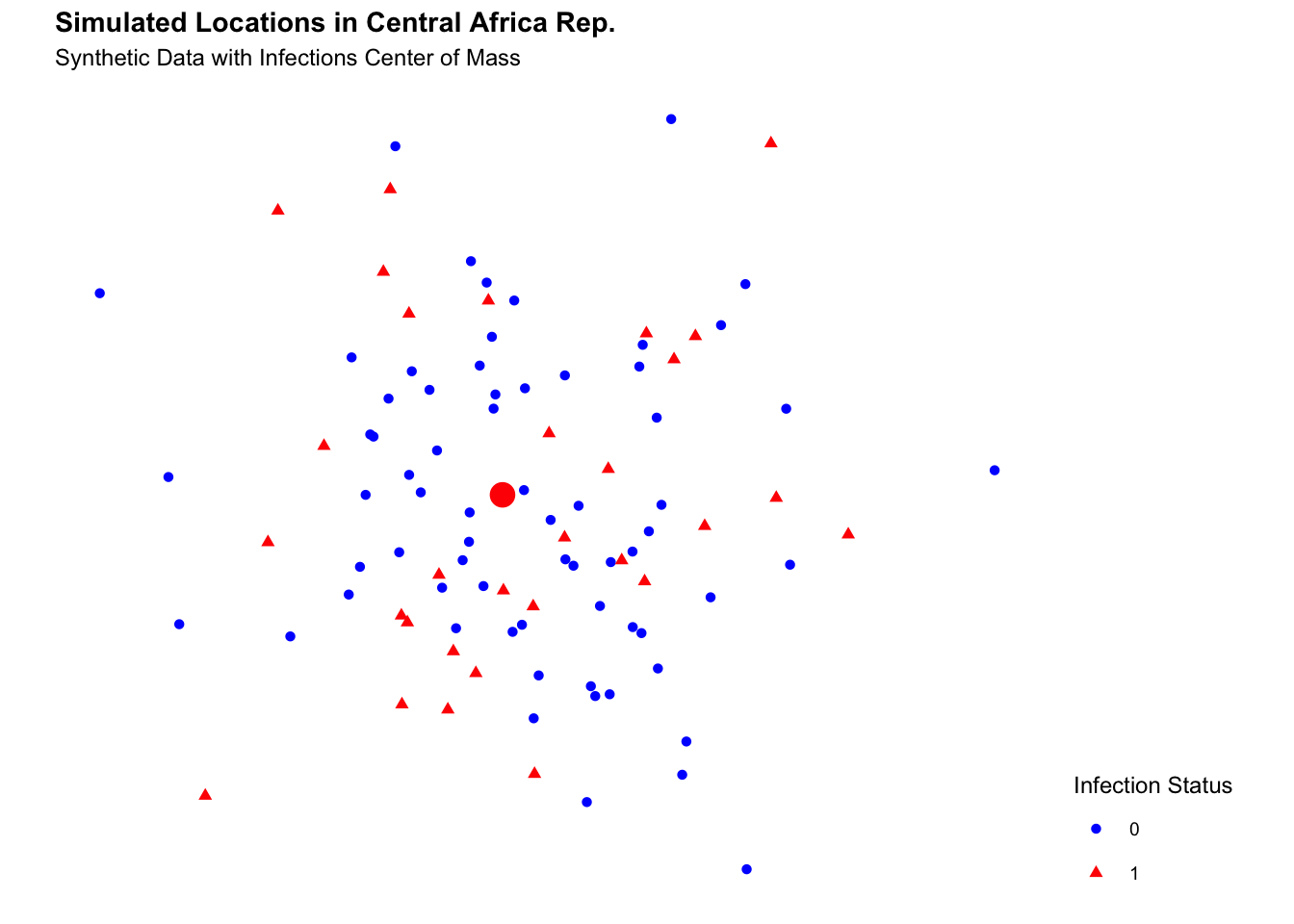 Map of Central Africa Rep.